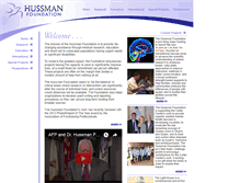 Tablet Screenshot of hussman.org